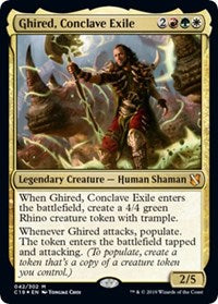 Ghired, Conclave Exile (Commander 2019) [Oversize Cards] | Sanctuary Gaming