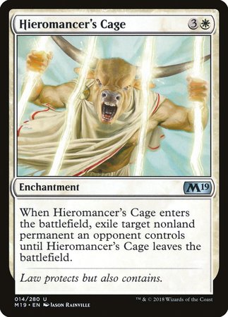 Hieromancer's Cage [Core Set 2019] | Sanctuary Gaming