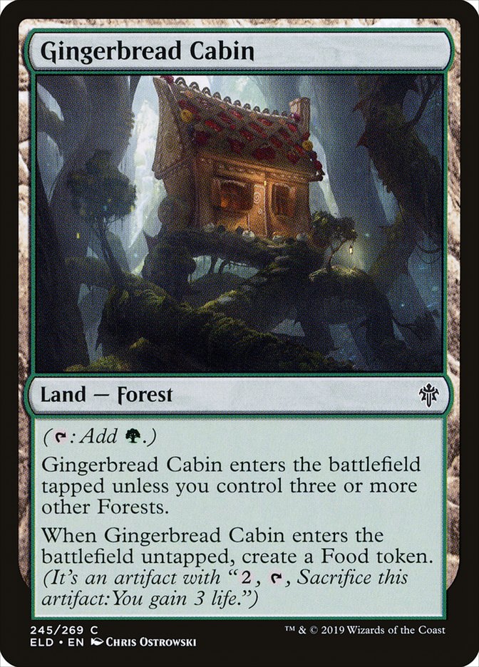 Gingerbread Cabin [Throne of Eldraine] | Sanctuary Gaming