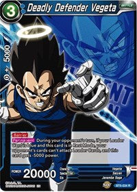 Deadly Defender Vegeta [BT5-034] | Sanctuary Gaming