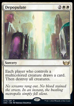 Depopulate (Promo Pack) [Streets of New Capenna Promos] | Sanctuary Gaming