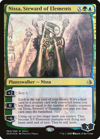 Nissa, Steward of Elements (SDCC 2017 EXCLUSIVE) [San Diego Comic-Con 2017] | Sanctuary Gaming
