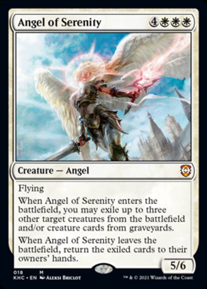 Angel of Serenity [Kaldheim Commander] | Sanctuary Gaming