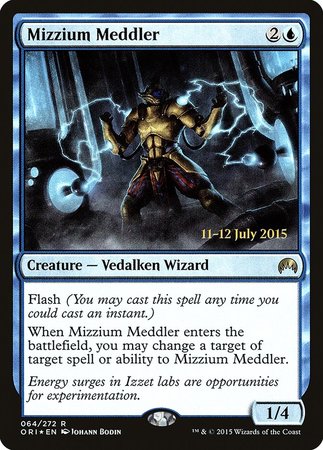 Mizzium Meddler [Magic Origins Promos] | Sanctuary Gaming