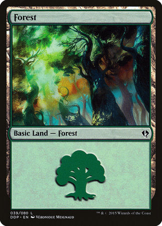 Forest (39) [Duel Decks: Zendikar vs. Eldrazi] | Sanctuary Gaming