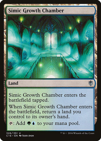 Simic Growth Chamber [Commander 2016] | Sanctuary Gaming