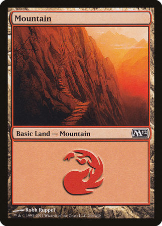 Mountain (244) [Magic 2012] | Sanctuary Gaming