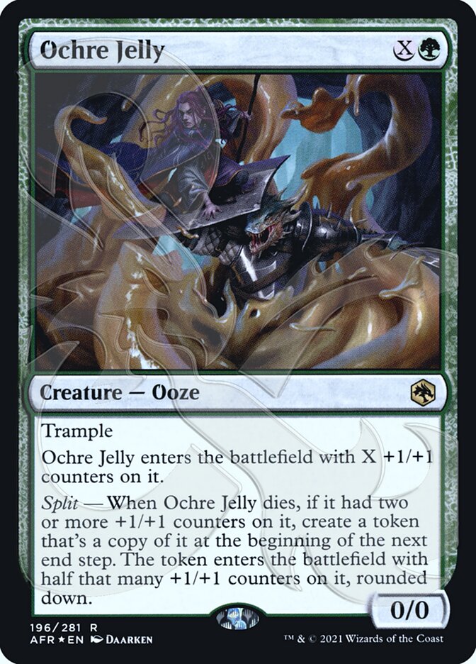 Ochre Jelly (Ampersand Promo) [Dungeons & Dragons: Adventures in the Forgotten Realms Promos] | Sanctuary Gaming