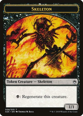 Skeleton Token (008) [Masters 25 Tokens] | Sanctuary Gaming