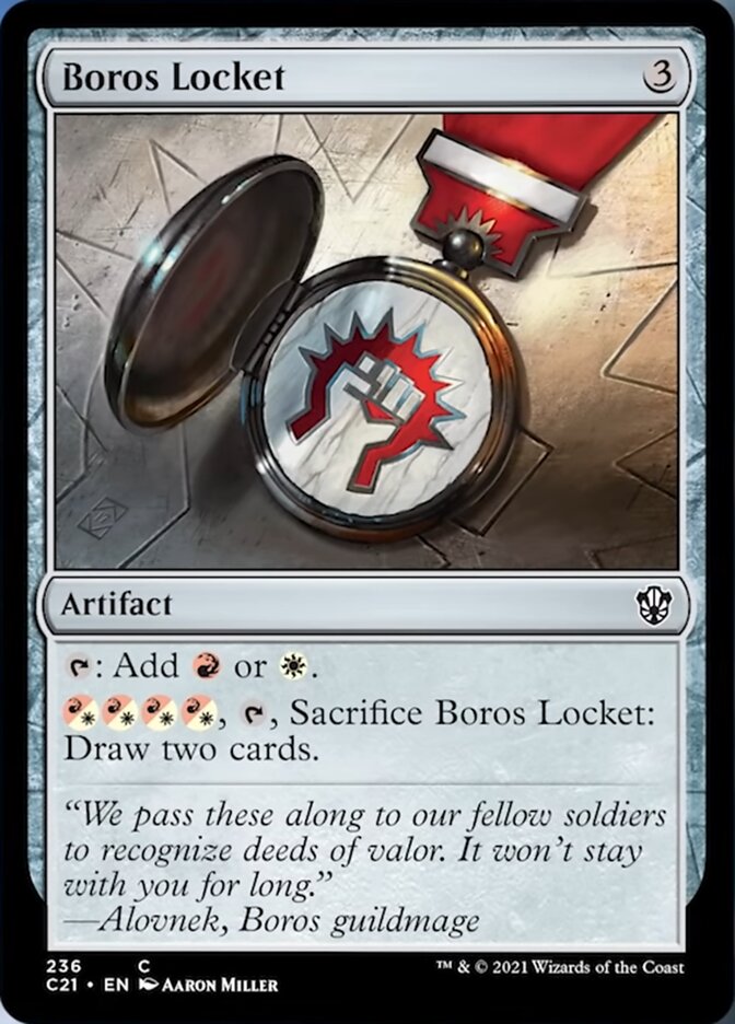 Boros Locket [Commander 2021] | Sanctuary Gaming