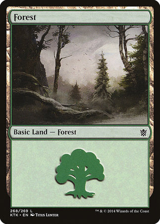 Forest (268) [Khans of Tarkir] | Sanctuary Gaming
