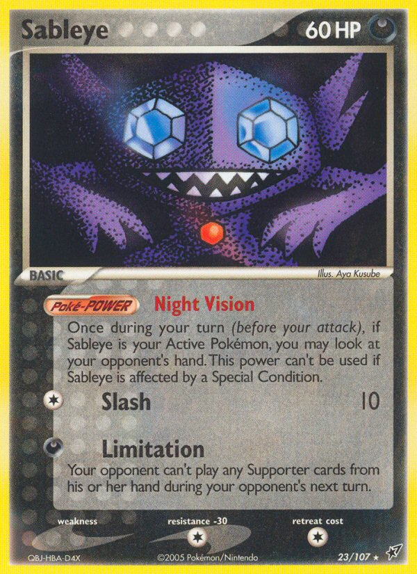 Sableye (23/107) [EX: Deoxys] | Sanctuary Gaming