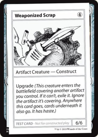 Weaponized Scrap (2021 Edition) [Mystery Booster Playtest Cards] | Sanctuary Gaming