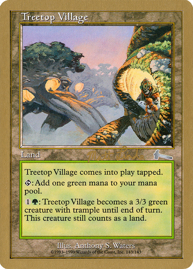 Treetop Village (Matt Linde) [World Championship Decks 1999] | Sanctuary Gaming