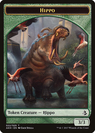 Hippo Token [Amonkhet Tokens] | Sanctuary Gaming