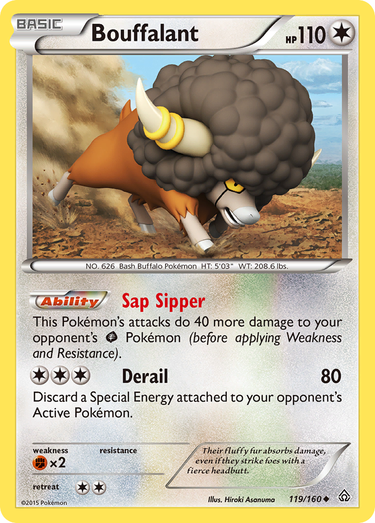 Bouffalant (119/160) [XY: Primal Clash] | Sanctuary Gaming