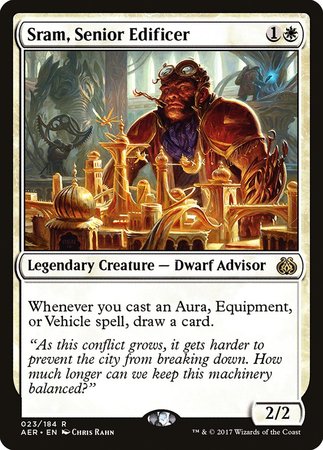 Sram, Senior Edificer [Aether Revolt] | Sanctuary Gaming