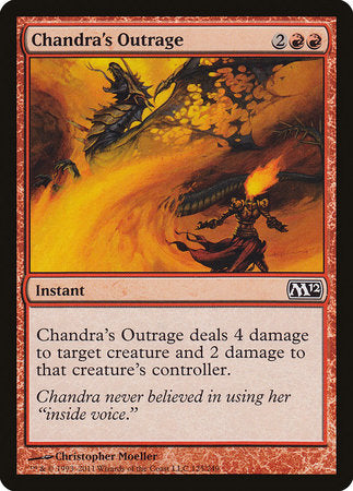 Chandra's Outrage [Magic 2012] | Sanctuary Gaming