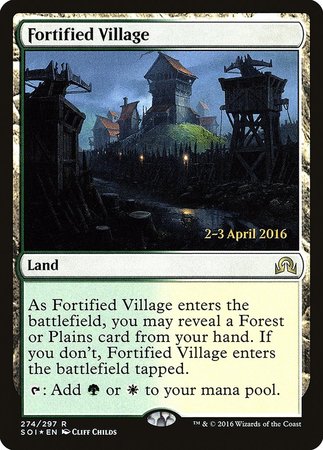 Fortified Village [Shadows over Innistrad Promos] | Sanctuary Gaming