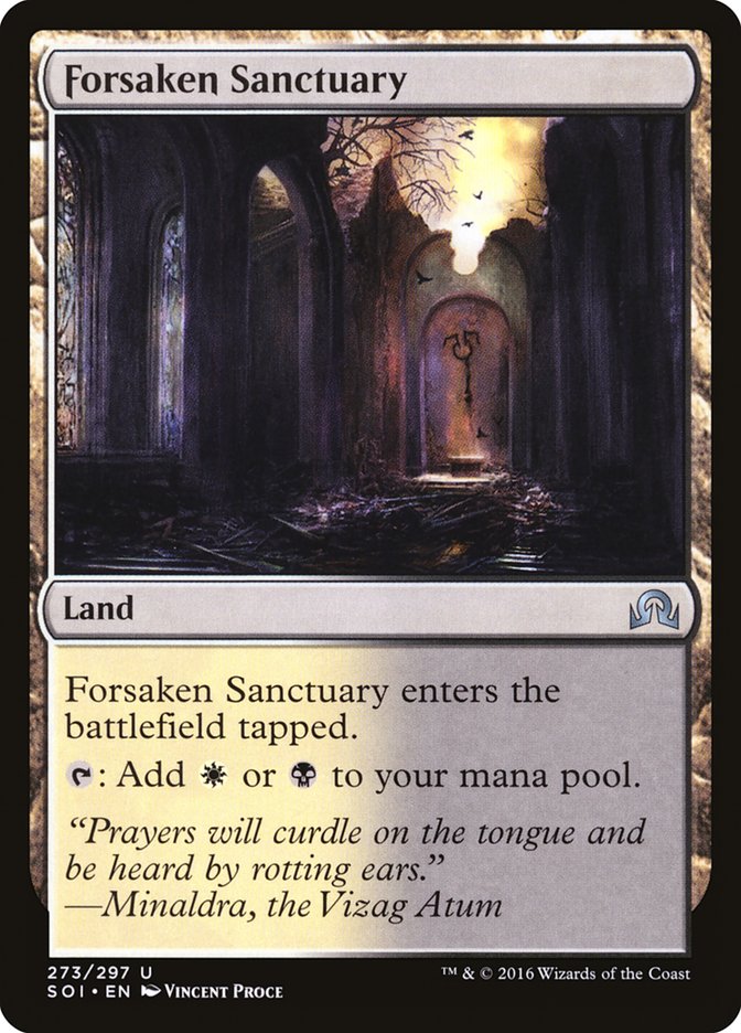 Forsaken Sanctuary [Shadows over Innistrad] | Sanctuary Gaming