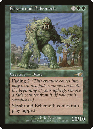 Skyshroud Behemoth [Nemesis] | Sanctuary Gaming