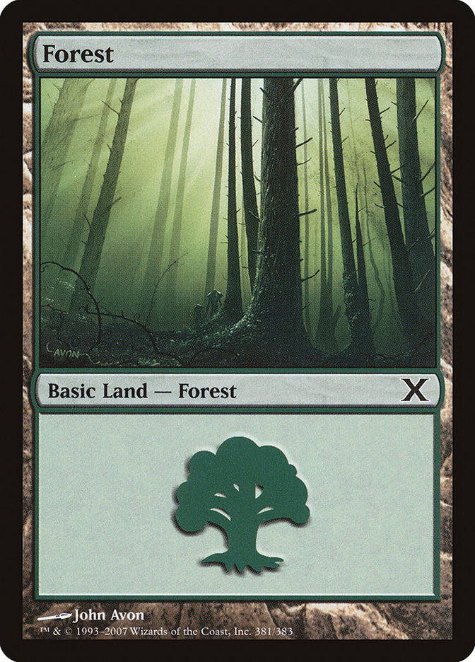 Forest (381) [Tenth Edition] | Sanctuary Gaming