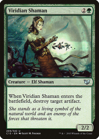 Viridian Shaman [Commander 2015] | Sanctuary Gaming