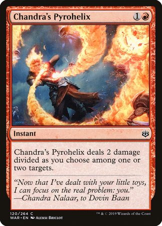 Chandra's Pyrohelix [War of the Spark] | Sanctuary Gaming