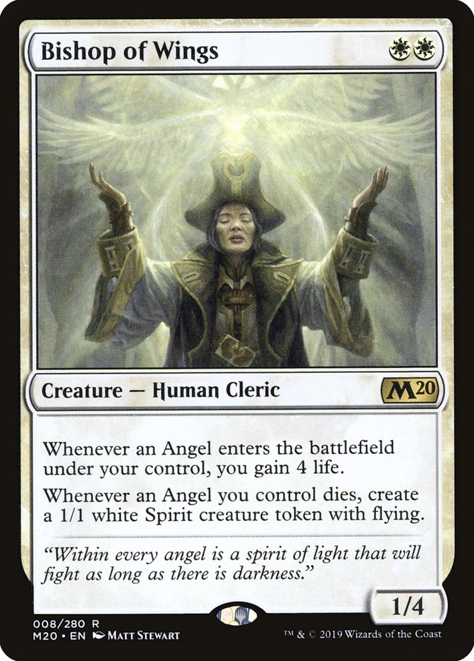 Bishop of Wings [Core Set 2020] | Sanctuary Gaming