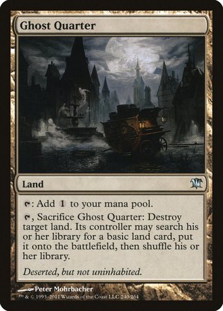 Ghost Quarter [Innistrad] | Sanctuary Gaming