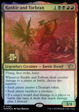 Rankle and Torbran [March of the Machine Prerelease Promos] | Sanctuary Gaming