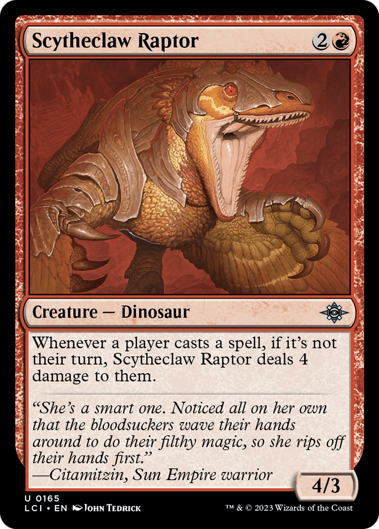 Scytheclaw Raptor [The Lost Caverns of Ixalan] | Sanctuary Gaming