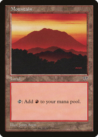 Mountain (Red) [Mirage] | Sanctuary Gaming