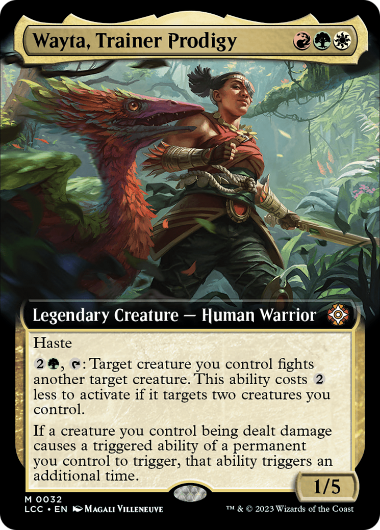 Wayta, Trainer Prodigy (Extended Art) [The Lost Caverns of Ixalan Commander] | Sanctuary Gaming