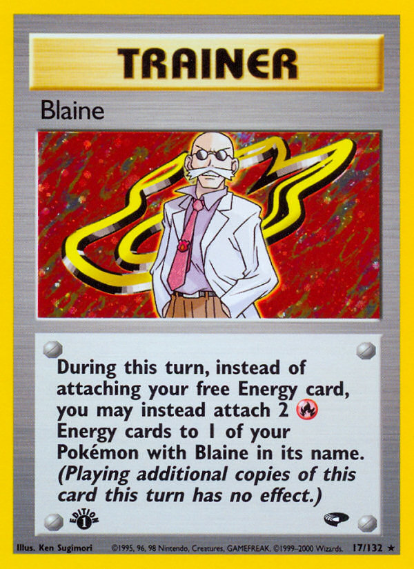 Blaine (17/132) [Gym Challenge 1st Edition] | Sanctuary Gaming