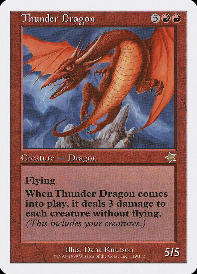Thunder Dragon [Starter 1999] | Sanctuary Gaming