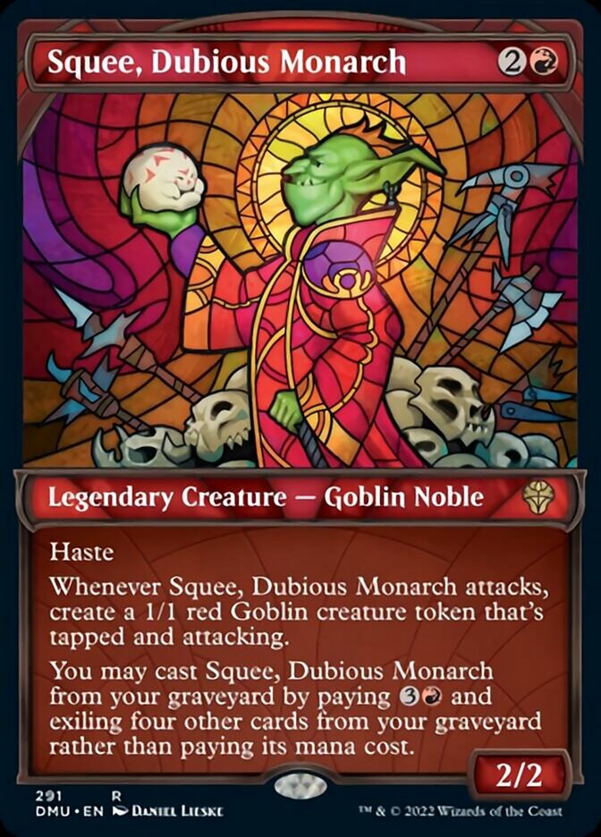 Squee, Dubious Monarch (Showcase) [Dominaria United] | Sanctuary Gaming