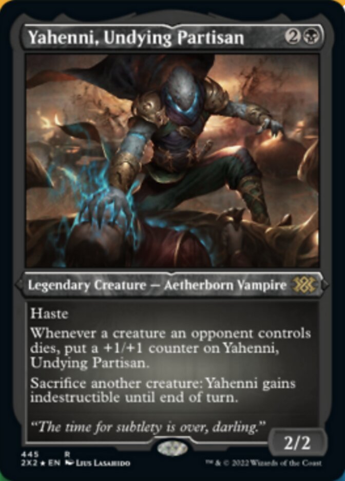 Yahenni, Undying Partisan (Foil Etched) [Double Masters 2022] | Sanctuary Gaming