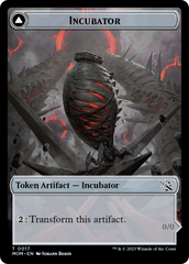 Incubator // Phyrexian (17) Double-Sided Token [March of the Machine Tokens] | Sanctuary Gaming