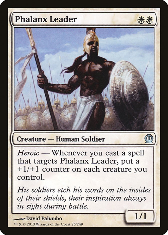 Phalanx Leader [Theros] | Sanctuary Gaming