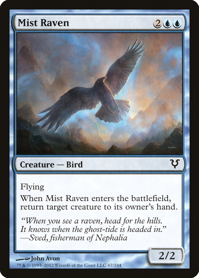 Mist Raven [Avacyn Restored] | Sanctuary Gaming