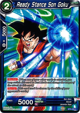 Ready Stance Son Goku (BT5-028) [Miraculous Revival] | Sanctuary Gaming