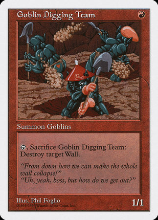 Goblin Digging Team [Anthologies] | Sanctuary Gaming