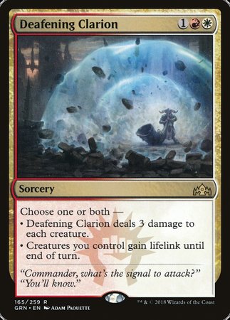 Deafening Clarion [Guilds of Ravnica] | Sanctuary Gaming