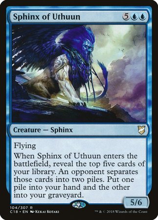 Sphinx of Uthuun [Commander 2018] | Sanctuary Gaming