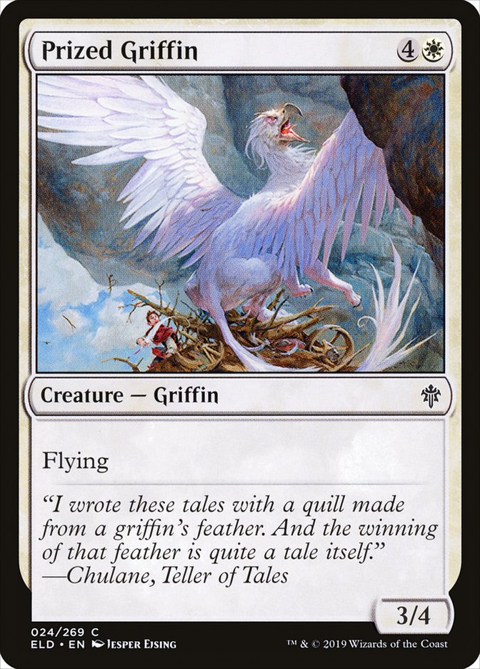 Prized Griffin [Throne of Eldraine] | Sanctuary Gaming