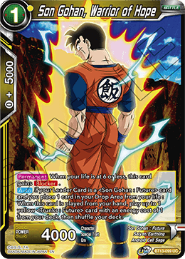 Son Gohan, Warrior of Hope (Uncommon) [BT13-099] | Sanctuary Gaming