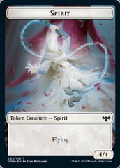Insect // Spirit (003) Double-sided Token [Innistrad: Crimson Vow Tokens] | Sanctuary Gaming