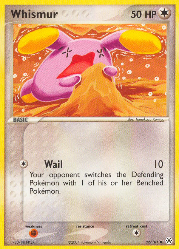 Whismur (82/101) [EX: Hidden Legends] | Sanctuary Gaming