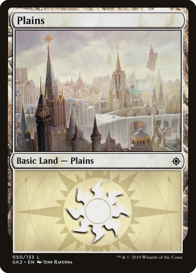 Plains (50) [Ravnica Allegiance Guild Kit] | Sanctuary Gaming